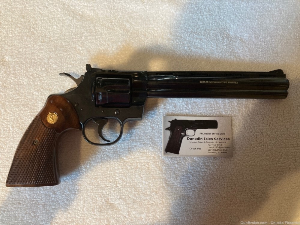 COLT PYTHON 357 MAGNUM 8" revolver 357 Mag Python-img-2