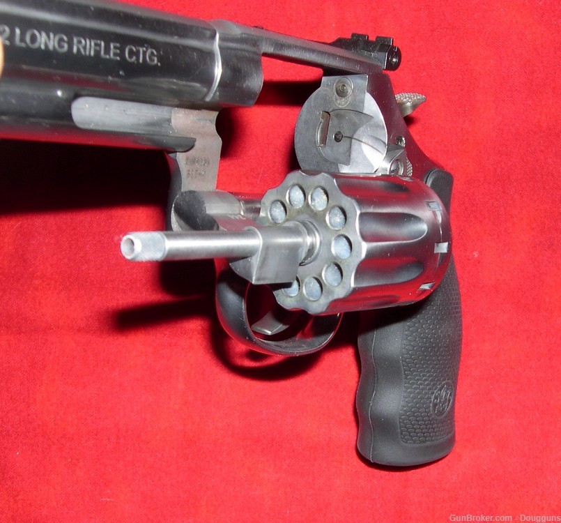 Smith & Wesson 617-6 DA/SA 160584 4in Barrel 10 Shot 22LR Revolver-img-3