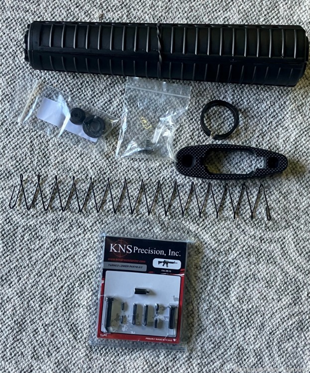 A2 Handguards, M16, AR-15, MISC PARTS LOT GOV"T CONTRACTOR, KNS PRECISION-img-0