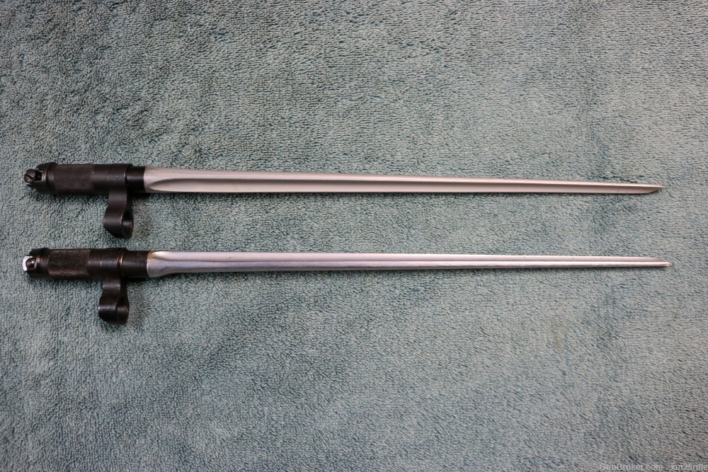 Chinese SKS Spike Bayonets, Two, Complete-img-0