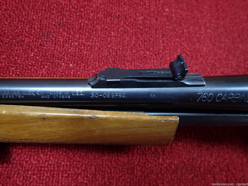 Scarce Remington 760 Gamemaster CARBINE 30-06 18" Iron Sights Mfg 1965-img-9