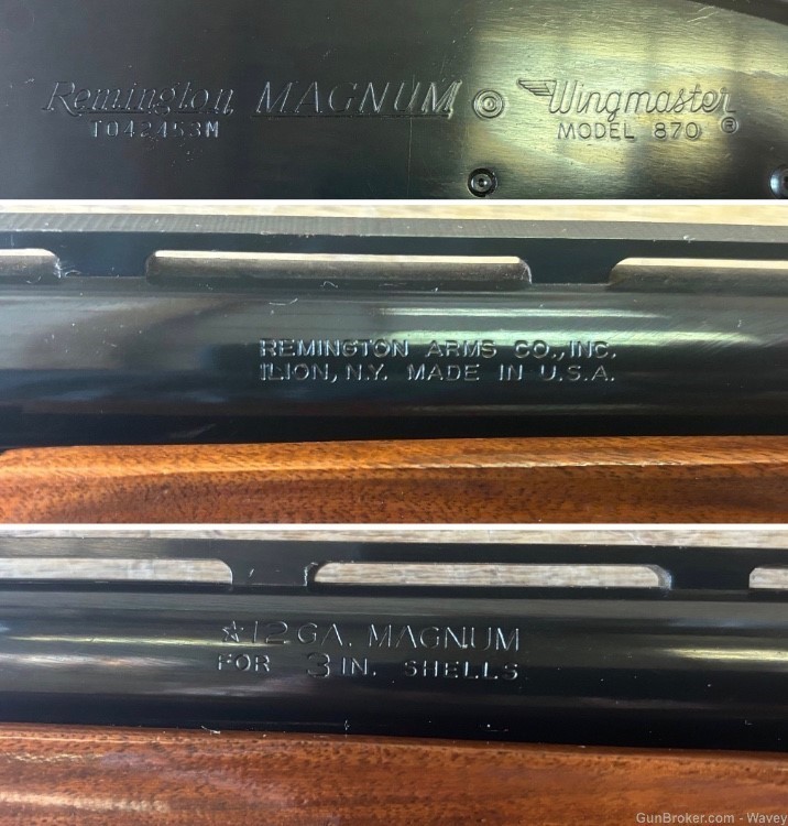 Remington 870 Wingmaster Magnum - 12 gauge-img-5