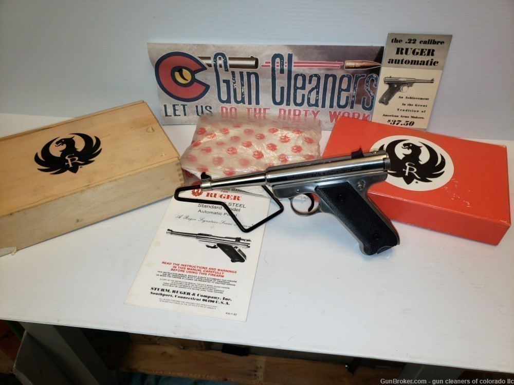 RUGER MARK SPECIAL EDITION 1 OF 5000 IN PRESENTATION BOX APPEARS UNFIRED-img-0