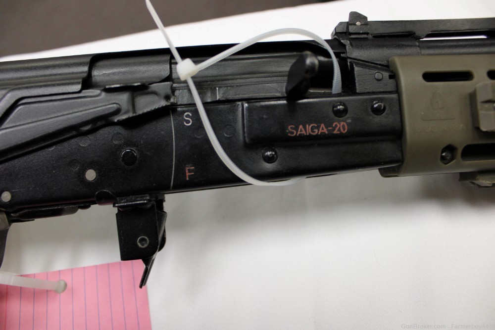 IZMASH SAIGA-20 SHOTGUN WITH TACTICAL KIT AND BARREL SHROUD-img-6