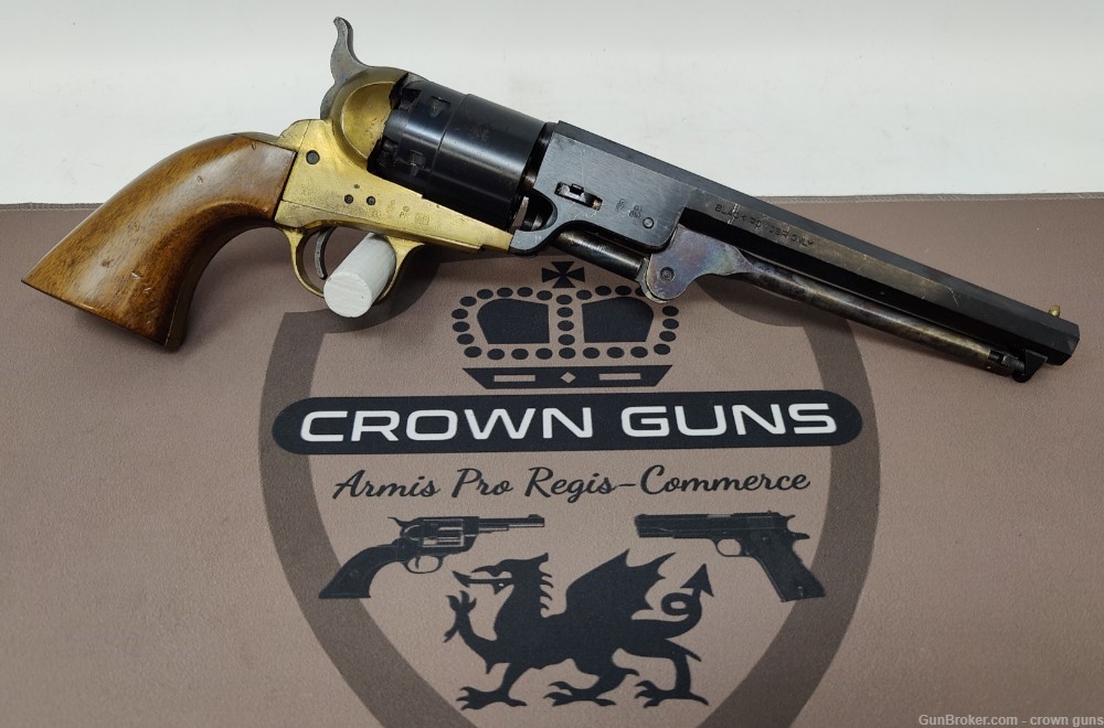 DART Model 1851 44 caliber Army Revolver, Italian Made, Black Powder -img-1