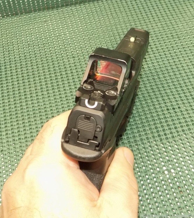 Springfield Hellcat RDP 3.8" Micro-Compact w / Halosun 9mm Used NO RESERVE-img-3