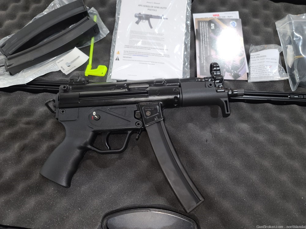 PENNY AUCTION Century AP5-P (MP5 Clone) + Extra Mags NO RESERVE-img-0