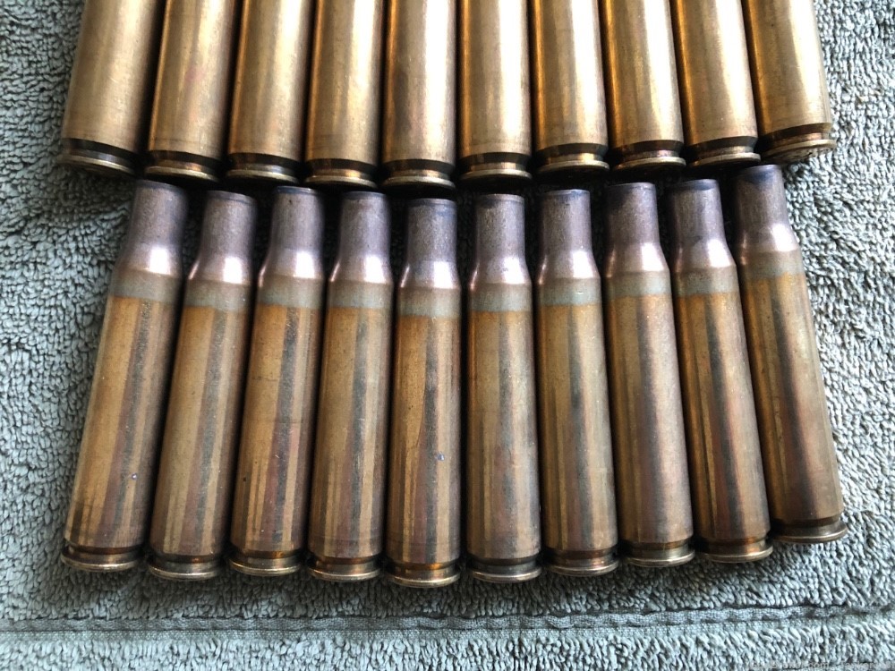 .50 BMG once fired brass. 50 pieces. -img-1