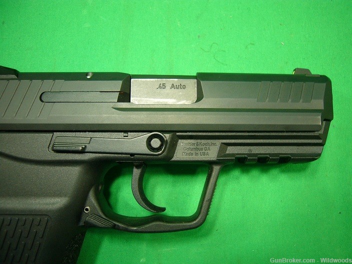 HK 45C Compact/V1 .45 ACP  DA/SA Night Sights-img-6