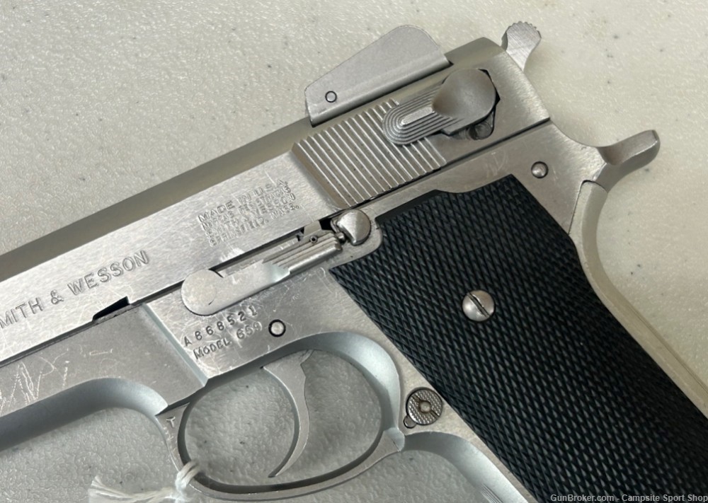 Smith and Wesson 659 9mm Stainless -img-3