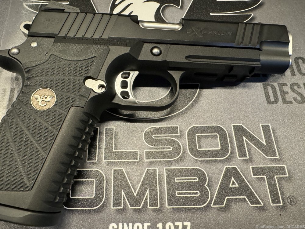 NIB Wilson Combat Experior Commander DS - Black with Stainless Parts-img-4