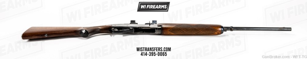 Remington Model 740 Woodsmaster with Scope Rings (No Magazine Included)-img-2