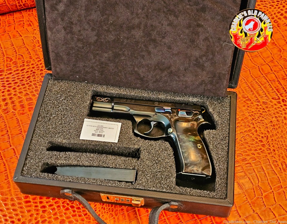 CZ 75 B ANNIVERSARY 9MM LIMITED EDITION 40TH ANNIVERSARY MODEL #241 OF 999-img-35
