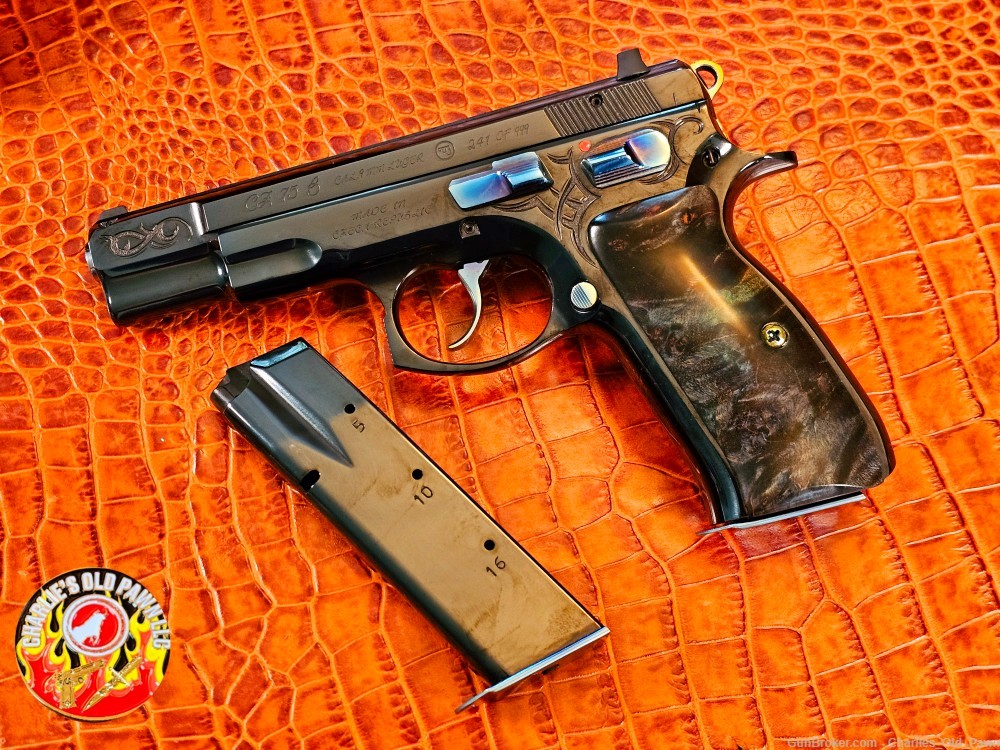 CZ 75 B ANNIVERSARY 9MM LIMITED EDITION 40TH ANNIVERSARY MODEL #241 OF 999-img-0