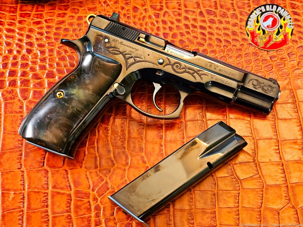 CZ 75 B ANNIVERSARY 9MM LIMITED EDITION 40TH ANNIVERSARY MODEL #241 OF 999-img-1