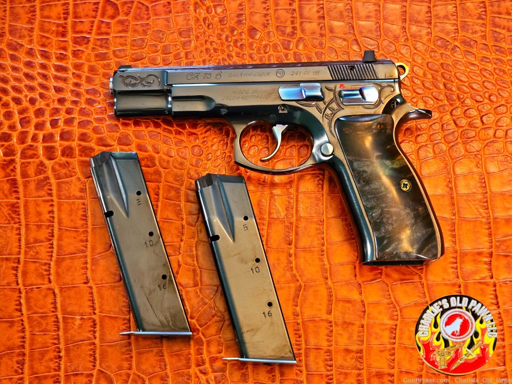 CZ 75 B ANNIVERSARY 9MM LIMITED EDITION 40TH ANNIVERSARY MODEL #241 OF 999-img-4