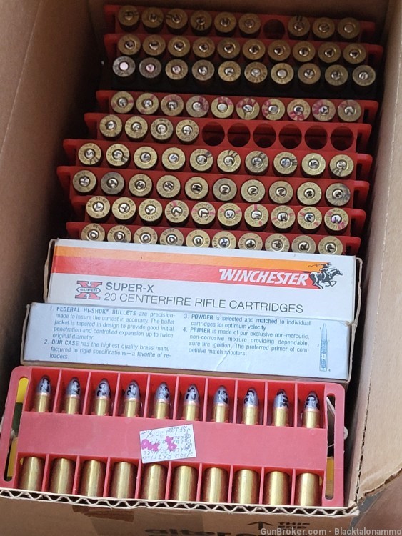 250 plus assorted 30-30 winchester reload and factory mix-img-0