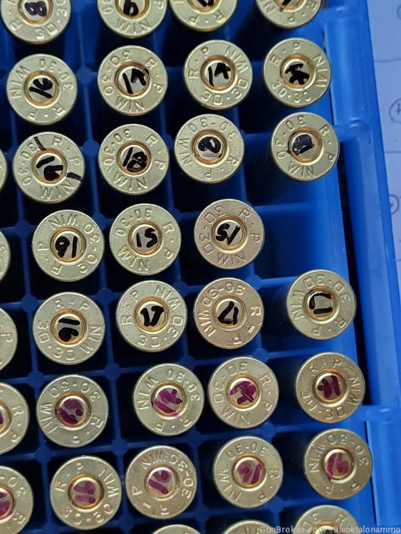 250 plus assorted 30-30 winchester reload and factory mix-img-3