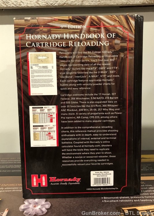 Hornady Handbook of Cartridge Reloading 9th Edition-img-2