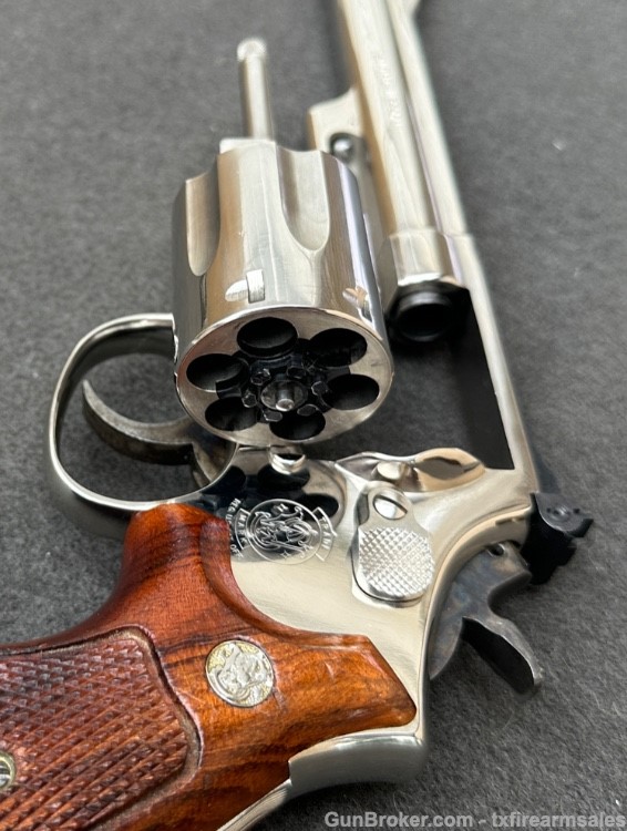 S&W 19-5 .357 Magnum, Bright Nickel, 6" Barrel, Pre-Lock, 1983-img-38