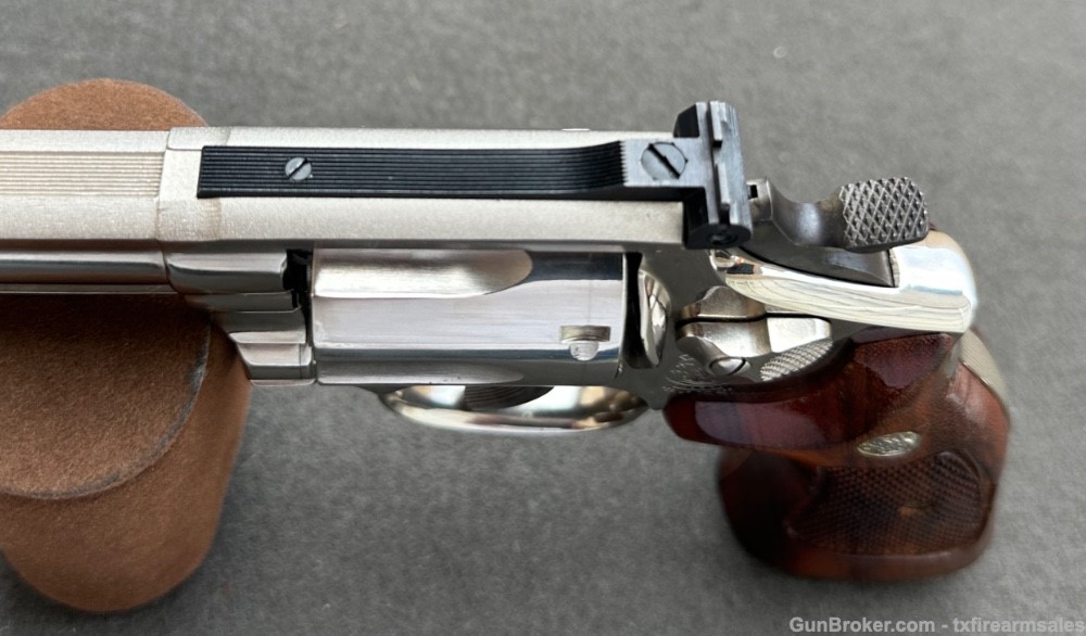 S&W 19-5 .357 Magnum, Bright Nickel, 6" Barrel, Pre-Lock, 1983-img-20