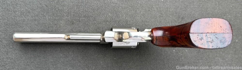 S&W 19-5 .357 Magnum, Bright Nickel, 6" Barrel, Pre-Lock, 1983-img-23
