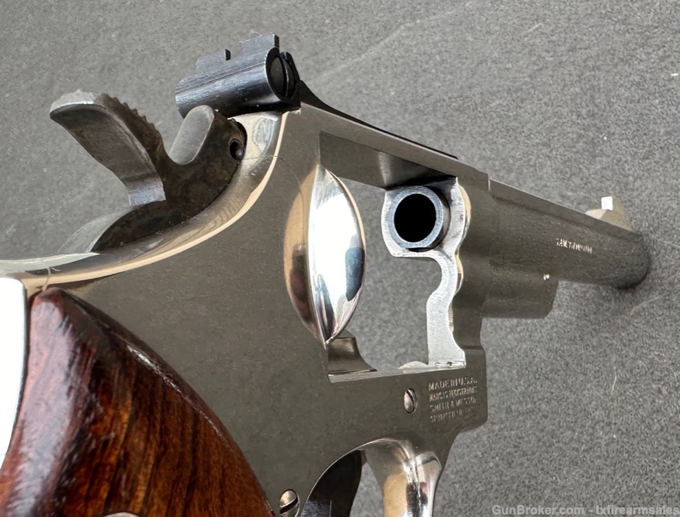 S&W 19-5 .357 Magnum, Bright Nickel, 6" Barrel, Pre-Lock, 1983-img-32