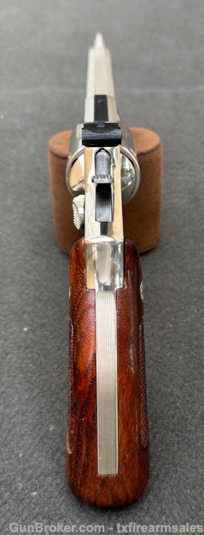 S&W 19-5 .357 Magnum, Bright Nickel, 6" Barrel, Pre-Lock, 1983-img-22