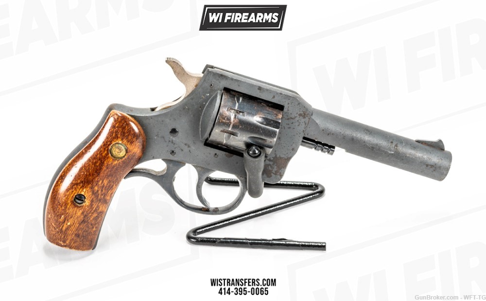 NEF R92 .22LR DA/SA 9-Shot Revolver w/ Swing Out Cylinder-img-1