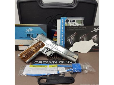 Kimber Stainless Raptor II in 45acp, w/ Box & Papers, EXCELLENT