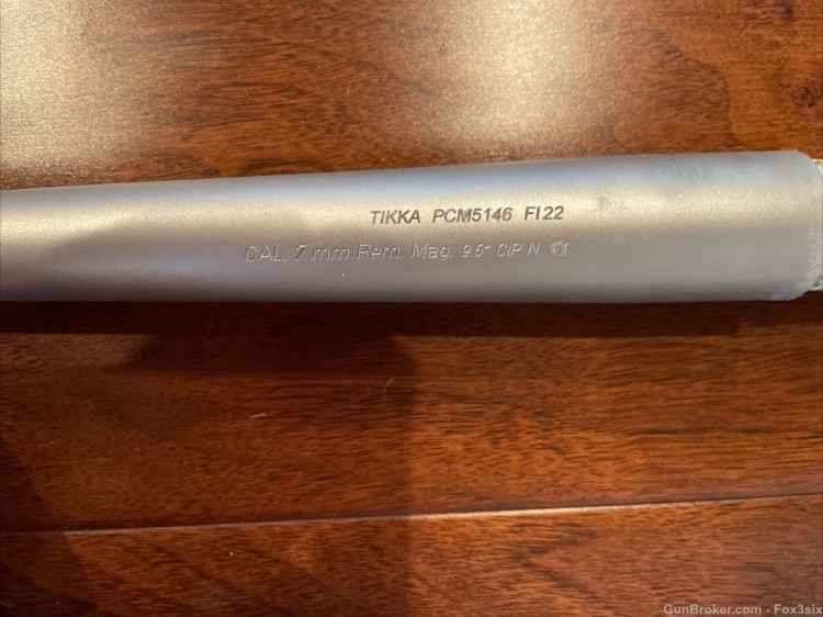 Tikka Roughtech Ember 24” 7mm Rem Mag Stainless  Fluted Threaded Barrel -img-4