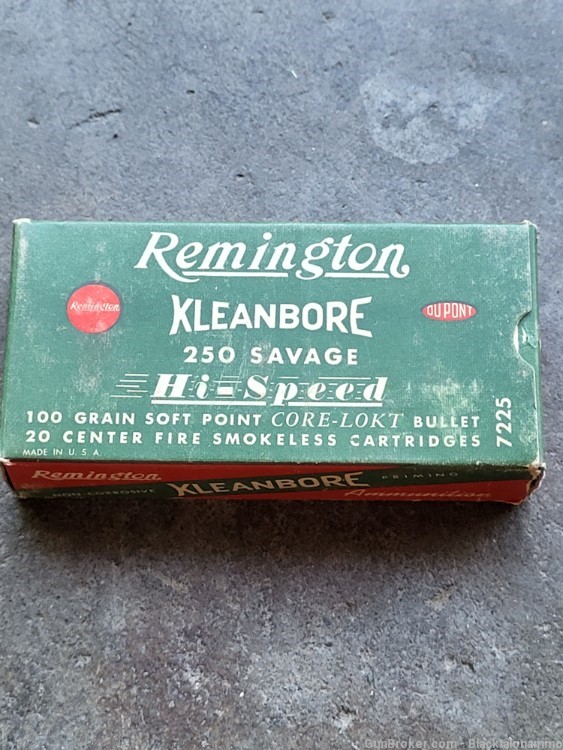 Sacred full factory box of 250 savage kleanbore-img-0