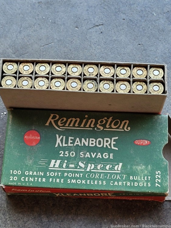 Sacred full factory box of 250 savage kleanbore-img-3