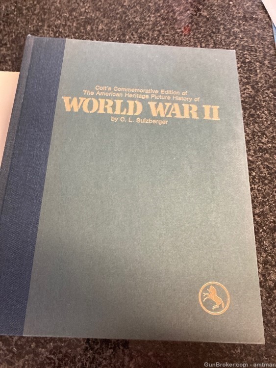 World War II C.L. Sulzberger Colt Book Commemorative -img-2