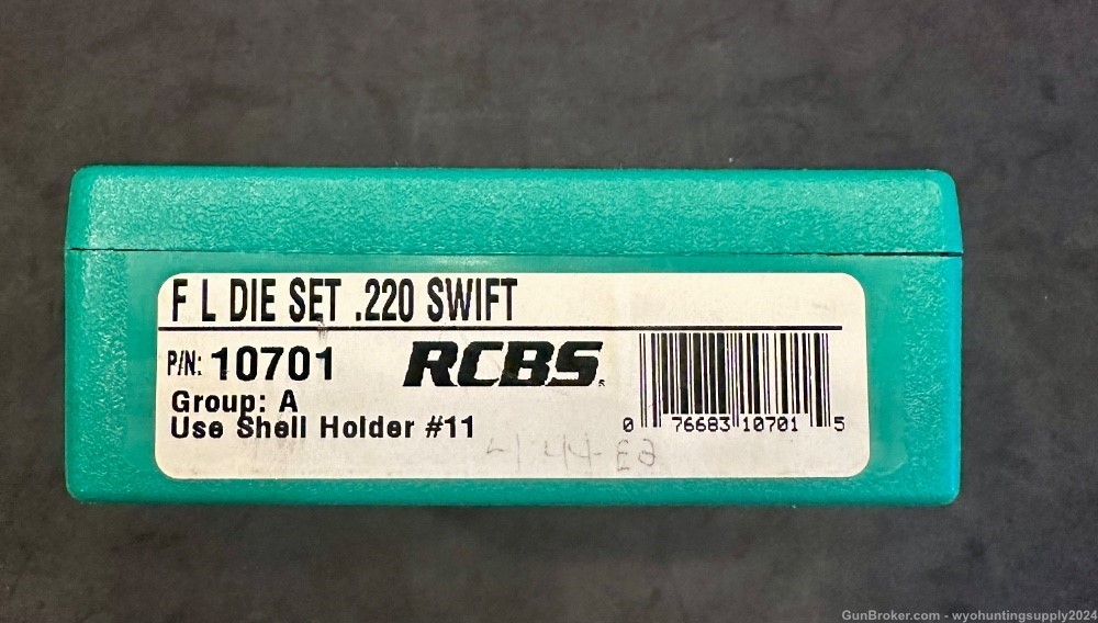 RCBS 220 Swift Reloading Dies -img-0