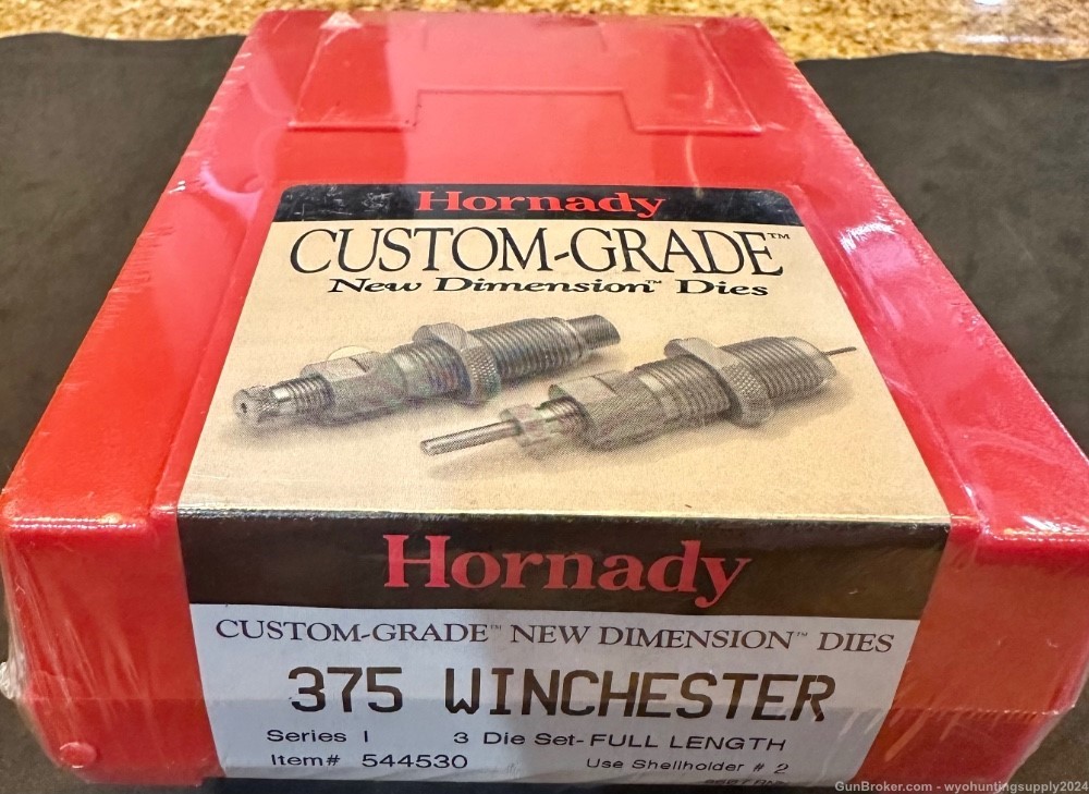 HORNADY 375 Winchester Dies -img-0