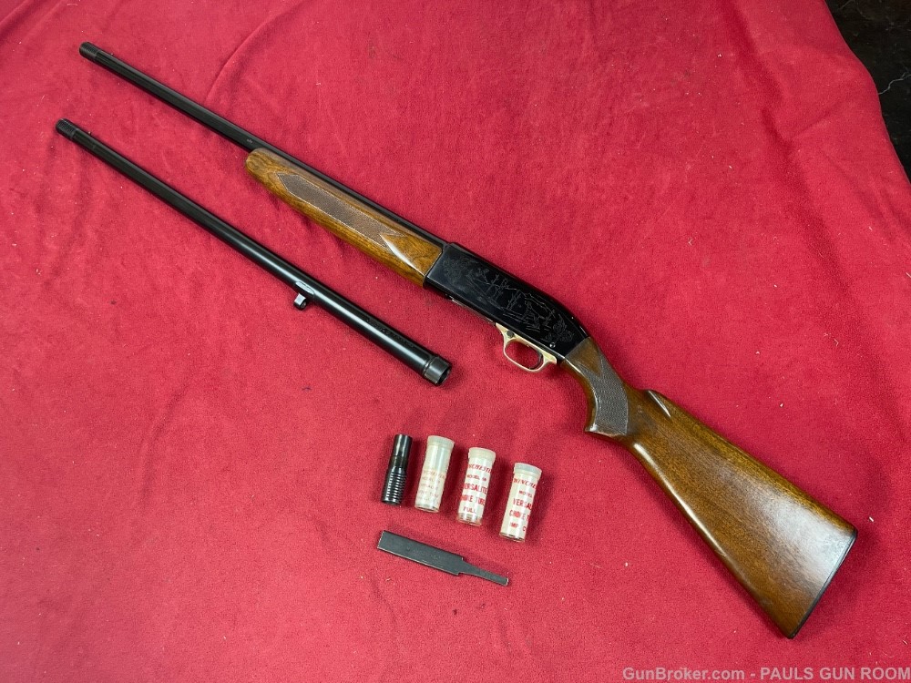 Winchester Model 59 12Ga Semi 3 Shot Versalite Chokes 2 Barrels! C&R-img-0