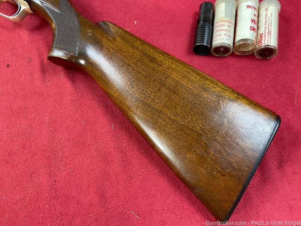 Winchester Model 59 12Ga Semi 3 Shot Versalite Chokes 2 Barrels! C&R-img-12