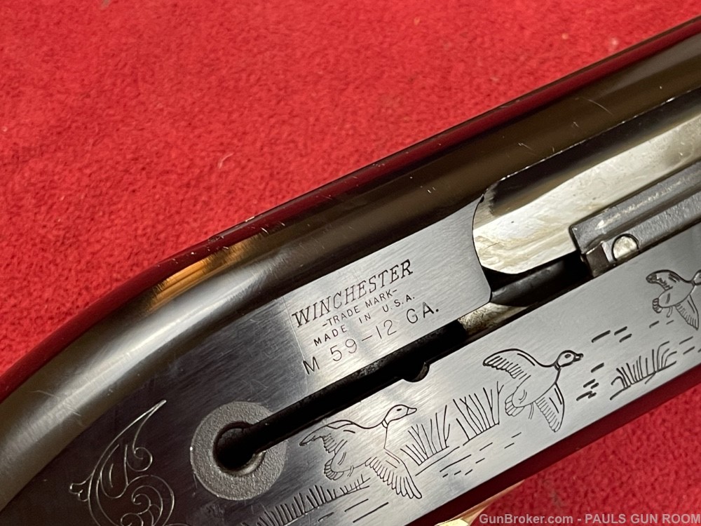 Winchester Model 59 12Ga Semi 3 Shot Versalite Chokes 2 Barrels! C&R-img-8