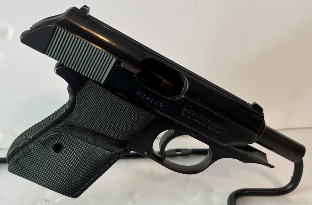 Walther Interarms PPK 380 3.25” Barrer Semi Auto Pistol 2 8 Round Magazines-img-2