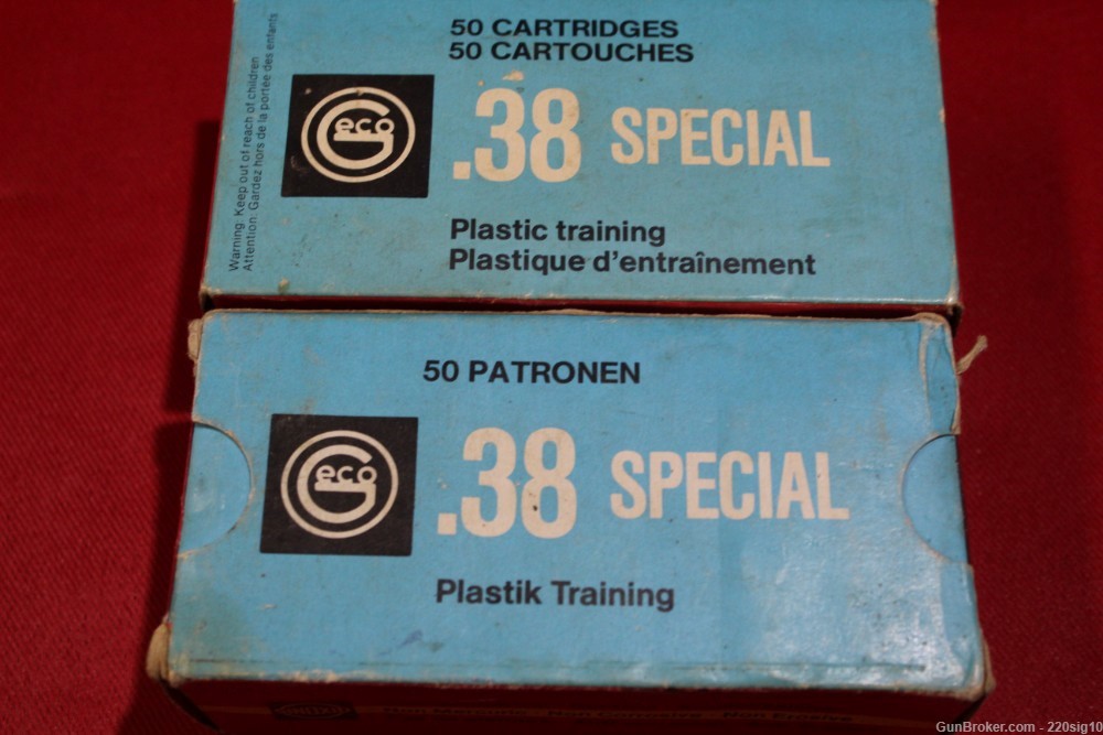38 Special Training Rounds 100 Count Geco Germany -img-0