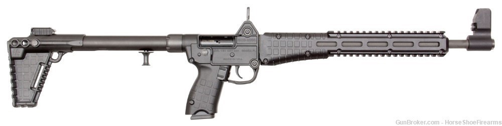 Kel-Tec SUB2K9GLK19BBLKHC Sub-2000 9mm Luger 16.25" 15+1 Folding Rifle-img-0