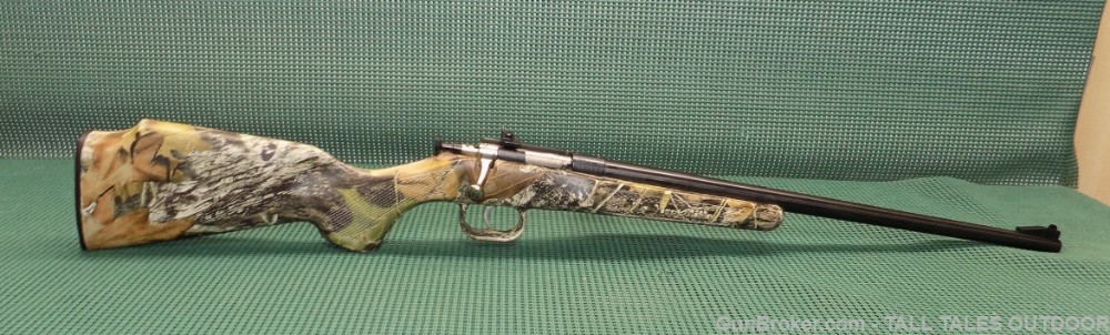 KSA Crickett Youth Single Shot .22 S,L,LR Mossy Oak Camo Used NO RESERVE-img-7