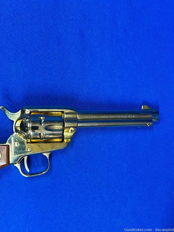 C&R Eligible Colt Frontier Scout Revolver .22 LR no reserve penny auction -img-23