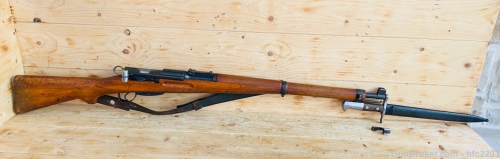 Swiss K31 7.5x55 ALL Matching 25.6” Straight Pull Bolt Action Rifle -img-60