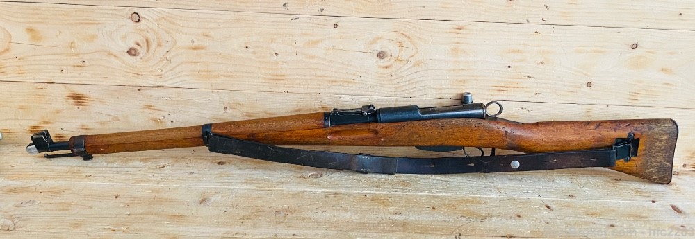 Swiss K31 7.5x55 ALL Matching 25.6” Straight Pull Bolt Action Rifle -img-1