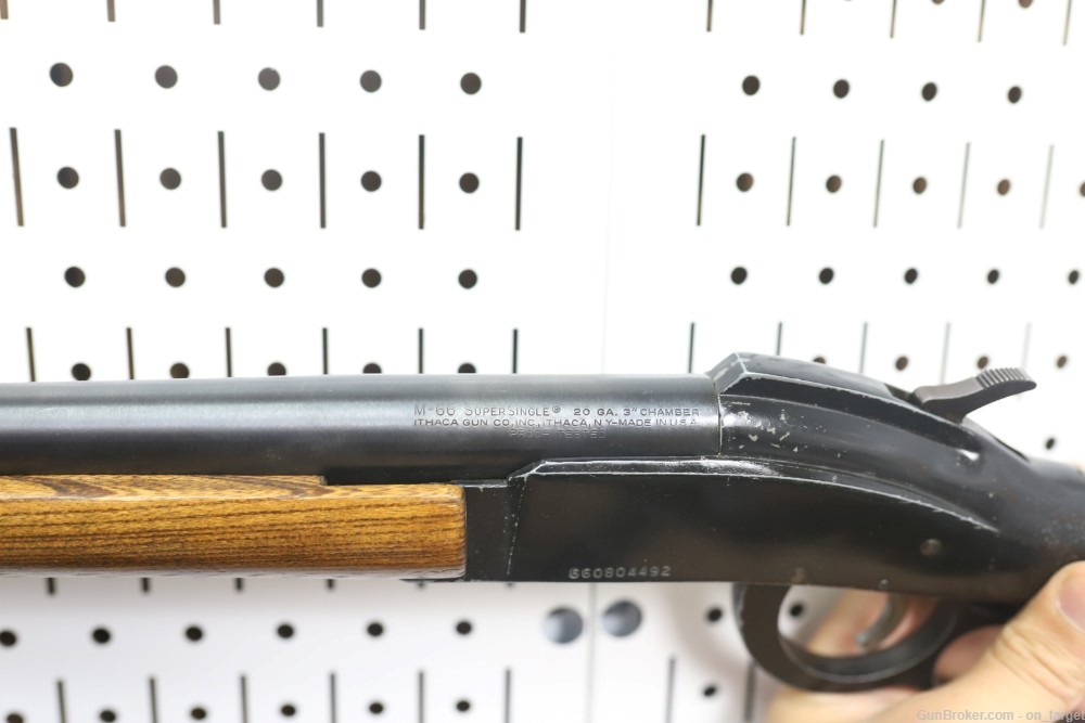 Ithaca Model 66 Super Single 20 Ga. 3" Chamber 28" Barrel Gunsmith Special-img-17