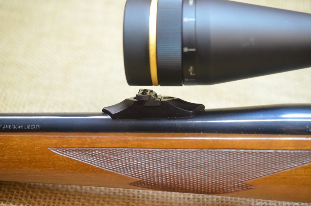 Ruger M77 in 7mm Rem Mag w Leupold Gold Ring Scope-img-12