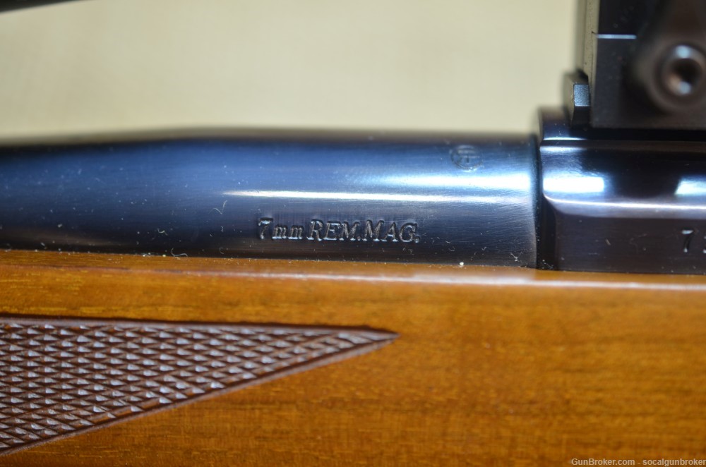 Ruger M77 in 7mm Rem Mag w Leupold Gold Ring Scope-img-7