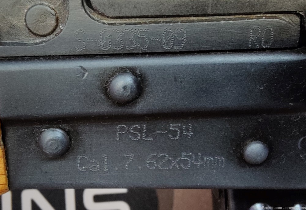 Romarm Cugir Century PSL-54 in 7.62x54mm w/ Scope EXCELLENT-img-5